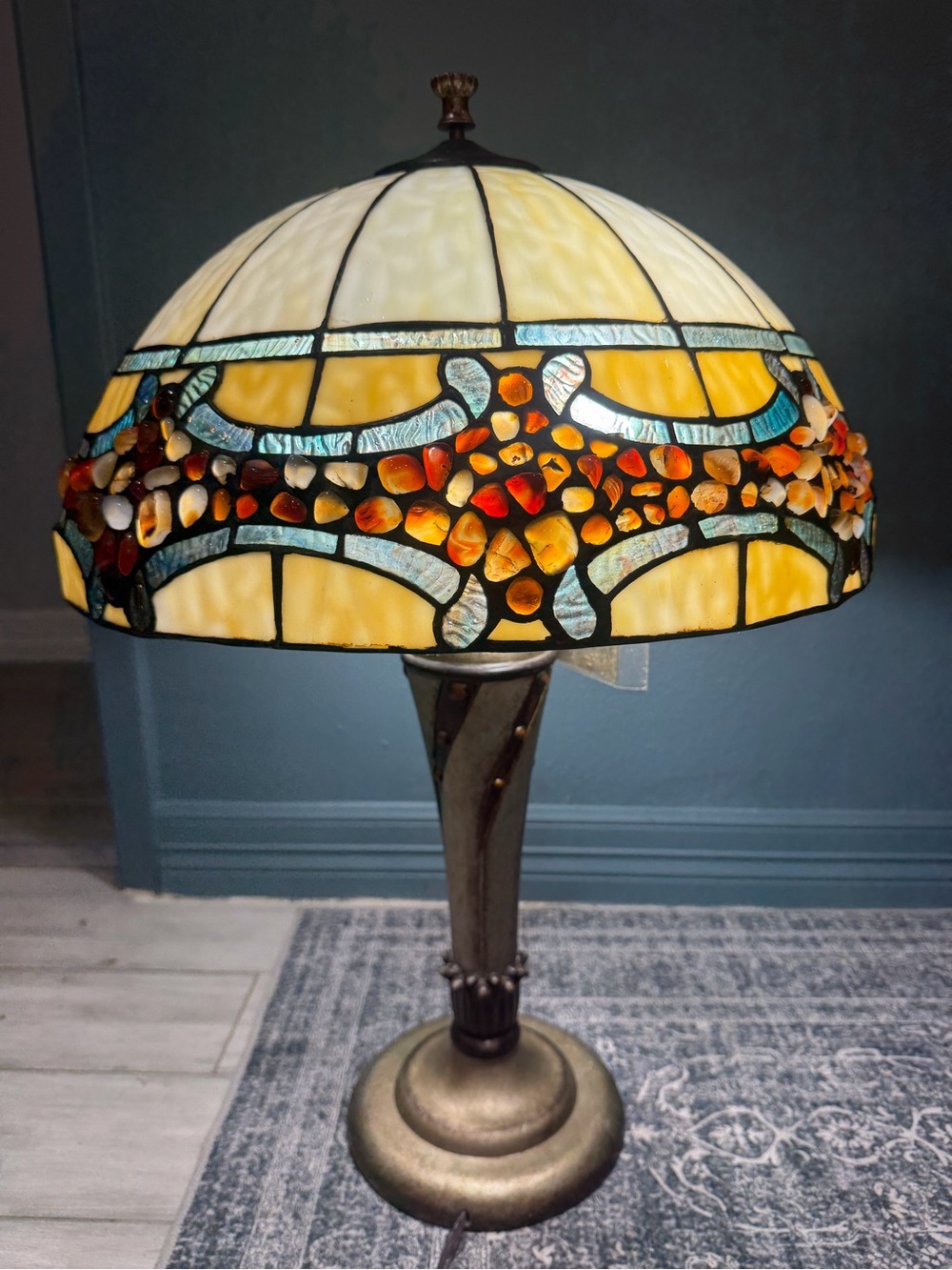 Stain Glass & Agate Stone Colour Creations Timeless By Tania Bricel Tiffany Sty